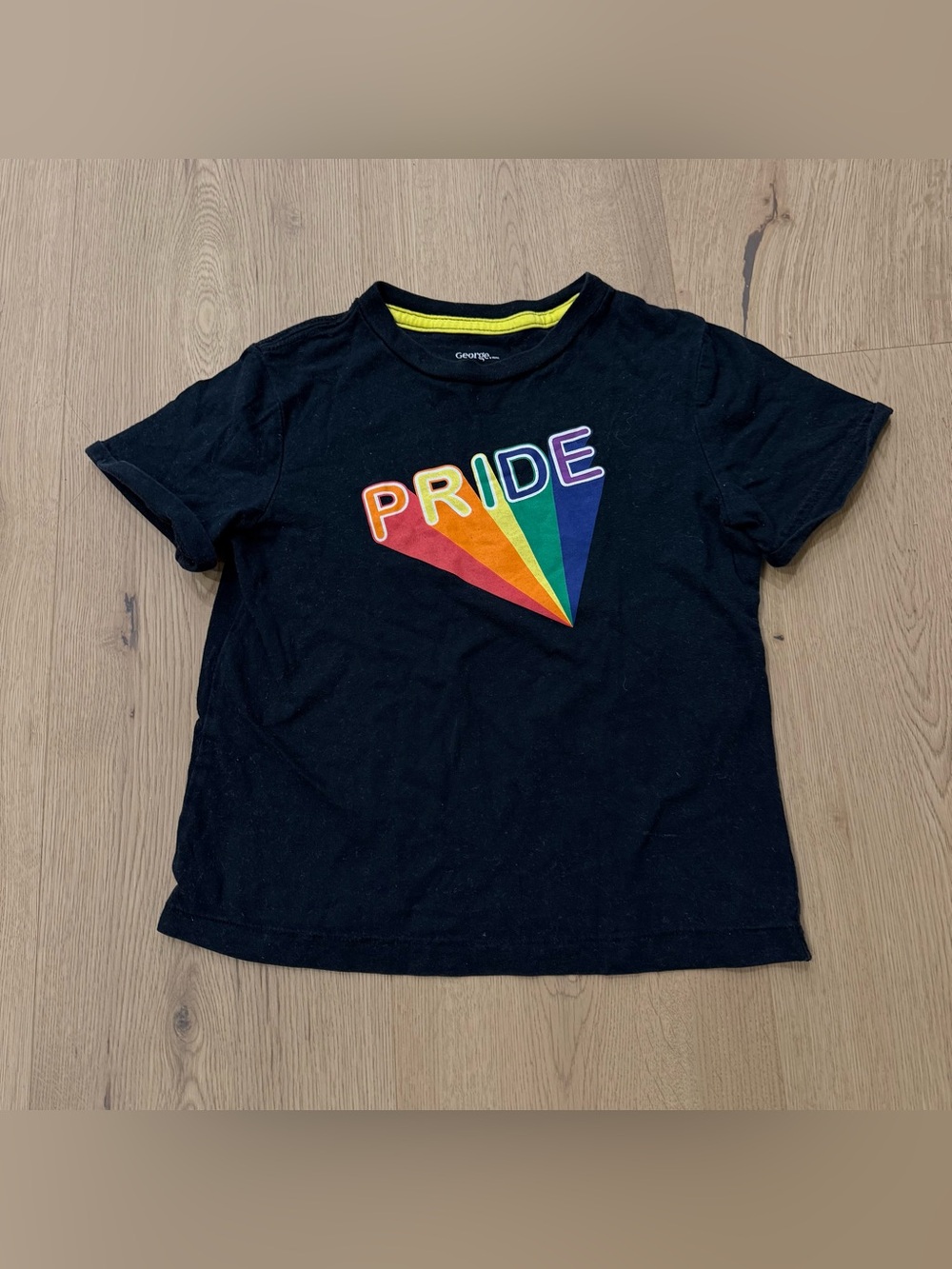 George | Black Kids PRIDE Rainbow Graphic Tee